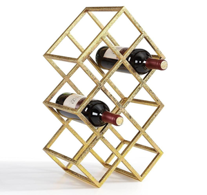 Best Design Metal Wine <b>Rack</b> Holder Table Ware Decor for Hotel <b>Bar</b> Wine Bottle <b>Rack</b> - Product Image 1