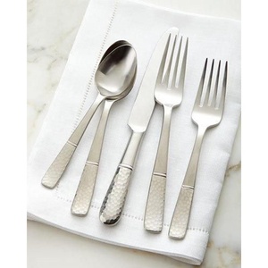 Long manche argent poli unique ensemble de couverts en acier inoxydable argent ensemble de couverts fantaisie décoratif Antique Design ensemble de couverts - Product Image 3