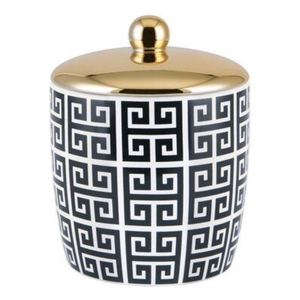 Pot à bougie de luxe hermétique en cuivre avec couvercle, boîte de rangement or rose pour la décoration intérieure, récipient alimentaire et à épices, pots en gros - Product Image 4