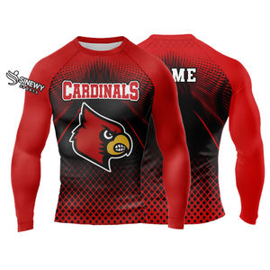 Rashguards MMA respirants de haute qualité à vendre, design personnalisé par sublimation, pour adultes, fitness, en Spandex/Polyester - Product Image 3