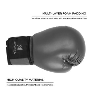 Guantes Deportivos de Cuero Impermeables de Alta Calidad para Entrenamiento de Boxeo, Diseño de Moda Superior, Venta al Por Mayor Disponible - Product Image 4