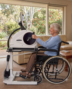 Arm and <b>Leg</b> Exercise Cardio Training Pedal <b>Exerciser</b> Mini Pedal Exercise Bike for Elderly for Physical Therapy - Product Image 1
