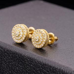 Bijoux en diamant cultivé en laboratoire plaqué or raffiné, argent sterling 925, bijoux fins de qualité supérieure pour femmes - Product Image 1