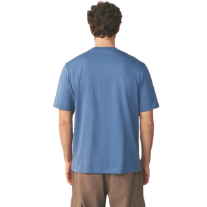 Camisetas de Cuello en V para Hombre, Corte Regular, Manga Corta, Casuales, Personalizadas, al por Mayor, de Algodón Jersey, Prenda Básica para Uso Diario, Proveedores OEM - Product Image 1