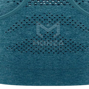 Soutien-gorge de sport et de yoga 2026 de qualité supérieure avec logo frontal, respirant, pour femme, personnalisable, fabriqué au Pakistan - Product Image 6