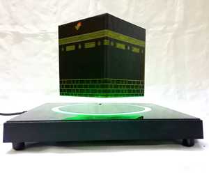 Islamic Kaaba Floating Quran Speaker Magnetic Levitation Bluetooth LED <b>Light</b> <b>Remote</b> <b>Control</b> Muslim Gift - Product Image 2