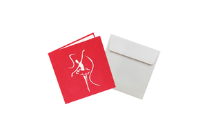 Tarjeta de Felicitación 3D Hecha a Mano al por Mayor, con Diseño de Ballet, Elegante, con Sobre, Tarjeta Artística Hecha a Mano - Product Image 4