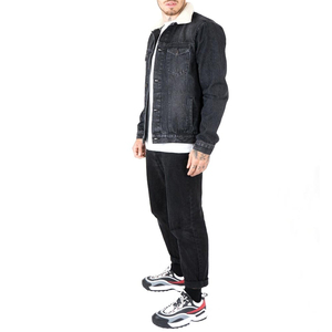 Veste en jean en coton de qualité supérieure pour hommes, fabricant OEM ODM, veste en jean vintage, étiquette privée personnalisée, fournisseur en gros - Product Image 2