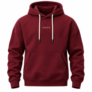 Warm Winter <b>Hoodies</b> for <b>Men</b> with Cozy Feel <b>Men's</b> Hoodie Thick Fleece Drop Shoulder <b>Plain</b> Blank Custom - Product Image 5