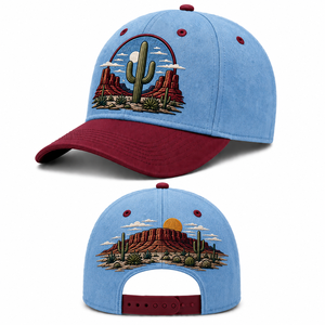 Gorra de béisbol OEM con bordado frontal y trasero, logotipos personalizados, sarga de algodón, snapback, gorra de equipo para pedidos al por mayor en línea, suministro para tiendas - Product Image 4
