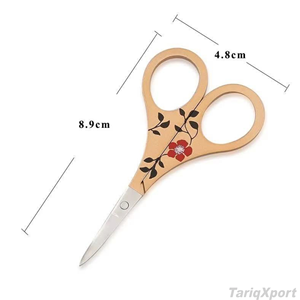 Custom Logo Vintage Gold Stainless Steel Cuticle <b>Nail</b> Scissors Professional Manicure Pedicure Tool - Product Image 5