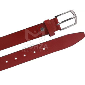 Ceinture de baseball professionnelle en cuir de vachette à boucle ardillon, légère, respirante et durable, pour homme – Prix de gros - Product Image 5