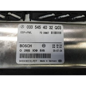 ECUs et modules informatiques d'occasion de classe E 0335454032Q03 - Product Image 2