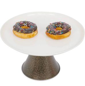 Support à gâteau en métal robuste, personnalisable, écologique, fait main, pour la présentation de desserts lors de mariages ou d'anniversaires - Product Image 4