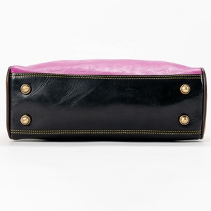 <b>Large</b> Capacity Casual Cowhide <b>Leather</b> Crossbody Shoulder <b>Backpack</b> Women Winter Season Vintage Style Patchwork Messenger Bags - Product Image 5