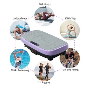 Máquina de Ejercicio para Todo el Cuerpo, Drenaje Linfático, 120 Niveles de Velocidad, Plataforma Vibratoria para Entrenamiento, Plataforma de Fitness - Product Image 3