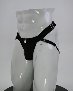 Custom Logo <b>Men's</b> Harness <b>Jockstrap</b> Open Back Sexy Underwear Elastic Strap Private Label OEM Wholesale Manufacturer - Product Image 2