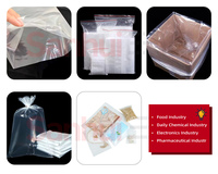 Machine de fabrication de sacs Ziplock DBZD-ZF600 personnalisée pour sacs tissés en PP, scellage et découpe de plastique avec production de pochettes auto-scellantes, facile à utiliser