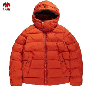 Chaquetas de Invierno Impermeables y Transpirables con Capucha, de Secado Rápido, Personalizadas, de Alta Calidad, para Hombre, Precio al por Mayor, Color Sólido - Product Image 1