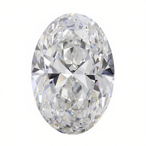 Diamant non monté certifié IGI 9.01 ovale VS1, diamant cultivé neuf - Product Image 2