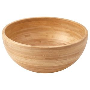 High Quality Solid Wood Serving <b>Bowl</b> Extra <b>Large</b> Deep Natural Grain Salad <b>Bowl</b> For Commercial Hospitality Use - Product Image 3