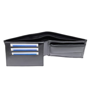 Portefeuille en cuir de vachette fait main de qualité supérieure pour homme, portefeuille en cuir à poils, design fin, portefeuille à double pli, cuir durable - Product Image 1