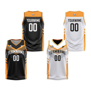 Maillot de basketball de qualité tournoi pour hommes et jeunes, qualité professionnelle, respirant, numéro et nom personnalisables, couleur, fournisseur OEM - Product Image 1