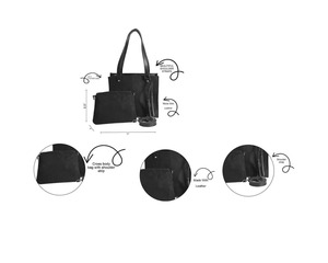 Sac à main élégant et durable pour femme, grande capacité, en cuir véritable et daim, sac à bandoulière marron, sacs personnalisés pour un usage quotidien - Product Image 6