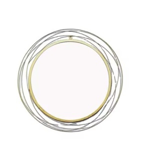 Miroir mural de haute qualité avec design en fil métallique, miroir décoratif pour la maison et le bureau, miroir fantaisie, nouveau design, finition tendance - Product Image 1
