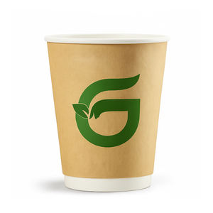 Los Mejores Vasos de Papel de Doble Pared Desechables y Reciclables de Alta Resistencia para Amantes del Café y el Té a Precio de Fábrica - Product Image 1
