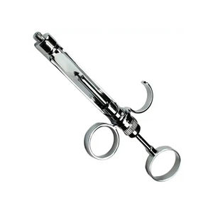 Seringues dentaires manuelles réutilisables en acier inoxydable, outil de précision pour les procédures dentaires, kit de sutures, instruments chirurgicaux - Product Image 1