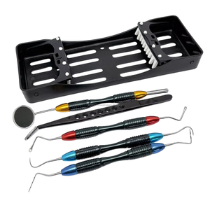 WORLD PRECISION SURGICAL WPS-LMAK-01 Kit de Resina Compuesta Dental LM, Instrumentos de Odontología Restauradora, Juego de Instrumentos con Empuñadura Ergonómica, CE - Product Image 1