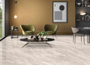 Carreaux de porcelaine brillants de luxe modernes, grandes dimensions 800x1600, 1200x1800, 750x1500 mm, pour sols, murs et revêtements. - Product Image 4