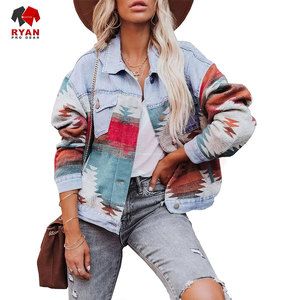 Ryan Pro Gear <b>Customized</b> <b>Denim</b> <b>Jacket</b> For Women Breathable and Comfortable Fabric with <b>Customized</b> Logo OEM Design - Product Image 5