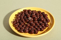 Dragées de café au chocolat amer sans sucre de qualité supérieure avec amandes à l'intérieur 100g Snacks sains Boîtes cadeaux personnalisées