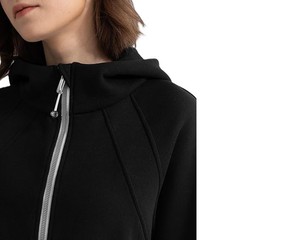 Sudadera con capucha de forro polar de algodón largo con cremallera, de marca de lujo, personalizada, de calidad original, para hombre y mujer, de tejido técnico, estilo chándal liso - Product Image 4