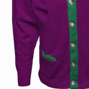 Custom logos and colours <b>Cardigan</b> <b>Sweater</b> Personalized Embroidered Knit <b>Cardigan</b> for School, Colleges and universities - Product Image 4