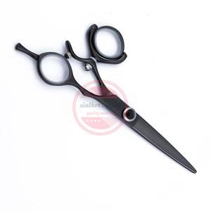 กรรไกรตัดผมสแตนเลสคุณภาพสูง ด้ามจับแบบหมุนได้ ใบมีดคมกริบ - Product Image 3