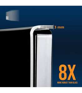 Protector de Pantalla de Acrílico Extraíble con Filtro de Luz Azul Anti-Reflejos <span class=keywords><strong>para</strong></span> Televisor de 50 Pulgadas - Product Image 3