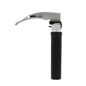 Hoja de laringoscopio Macintosh de fibra óptica #4 con mango Compatibilidad con mango de laringoscopio Hoja de laringoscopio de acero inoxidable - Product Image 5