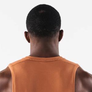 Débardeurs de sport en coton sans manches pour hommes, vente en gros, avec logo personnalisé - Product Image 3