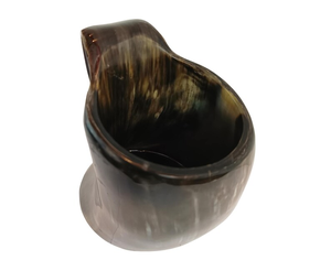 Taza de café con aislamiento al vacío con tapa a prueba de fugas, último diseño, cuerno multicolor y taza vikinga, ecológica, tallada por Artesanías de media luna - Product Image 6