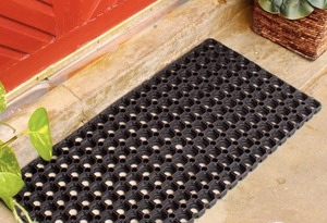 Rouleau de tapis en caoutchouc creux de qualité supérieure, antidérapant, haute résistance, pour usage industriel, commercial et extérieur. - Product Image 5