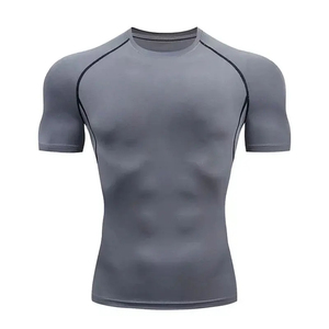 Último Diseño Transpirable de Secado Rápido Ecológico Unisex Rash Guard Spandex Poliéster Logotipo Personalizado Tallas Personalizadas Hecho en Pakistán OEM - Product Image 1