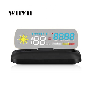 Afficheur tête haute (HUD) <span class=keywords><strong>de</strong></span> voiture <span class=keywords><strong>de</strong></span> haute qualité <span class=keywords><strong>C5</strong></span> OBD2 GPS, <span class=keywords><strong>compteur</strong></span> <span class=keywords><strong>de</strong></span> <span class=keywords><strong>vitesse</strong></span>, diagnostic automatique, avec garantie <span class=keywords><strong>de</strong></span> 2 ans - Product Image 1