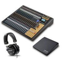 MEILLEURE OFFRE Nouvelle console de mixage analogique haut de gamme TAS CAM modèle 2400 à 24 pistes, interface audio USB et enregistreur multipistes