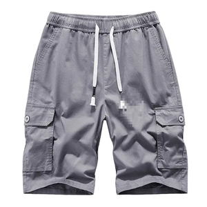 Lightweight High Waist Men's Cargo Shorts for Adults OEM ODM Service Men Workwear Casual Work Shorts with 6 Pockets Breathable - Product Image 1