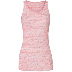 Camiseta sin mangas fluida para mujer, espalda cruzada, color liso o marrón jaspeado, ligera, informal, para gimnasio, yoga, verano, venta al por mayor - Product Image 1