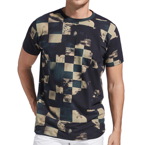 Camisetas de Hombre de Talla Grande, 100% Algodón, Secado Rápido, con Logotipo Personalizado, Impresión por Sublimación, Precio Económico, Servicio OEM - Product Image 1