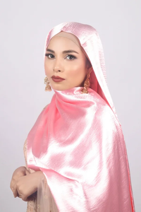 Custom Satin Plain Scarf Hijab <b>Silk</b> Feel <b>Head</b> <b>Wrap</b> Shawl OEM ODM Private Label Textile Manufacturer - Product Image 3